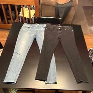 2 pair Legging/Jeggings Size 11 W31 like New